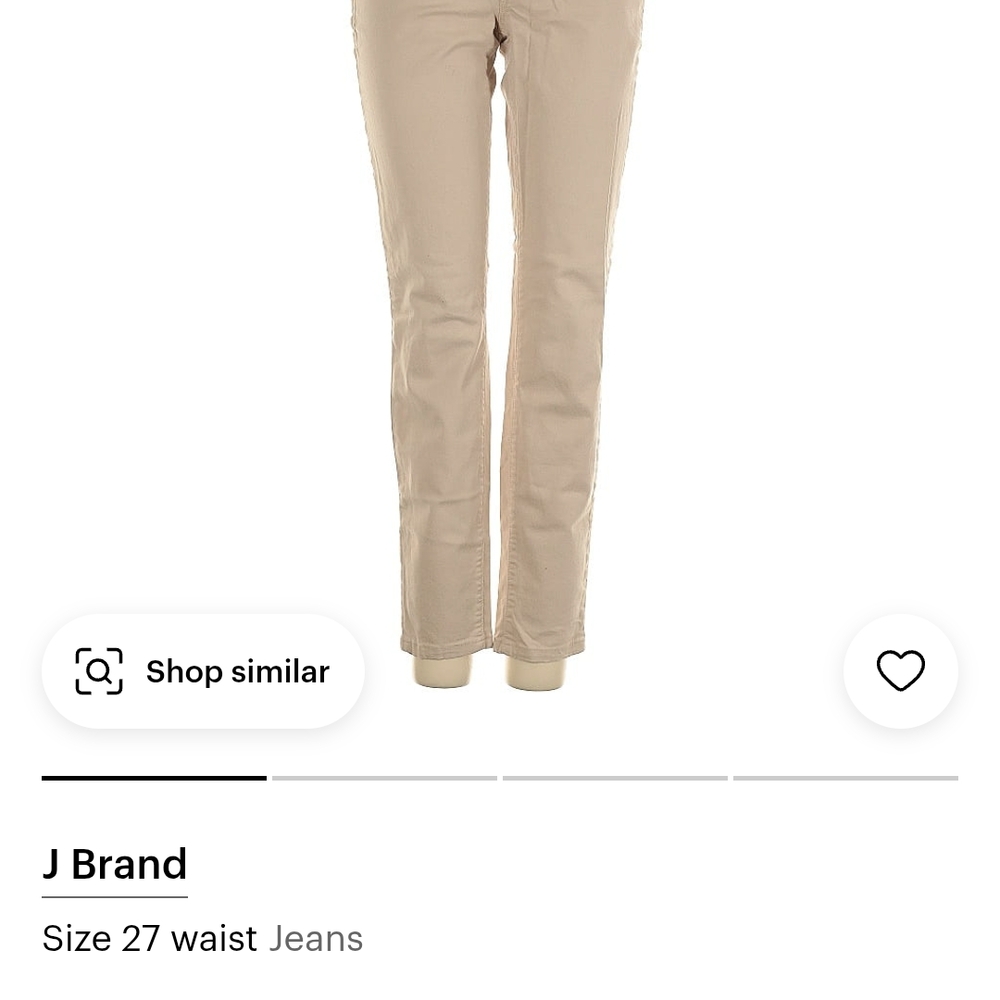 J Brand Beige Jeans